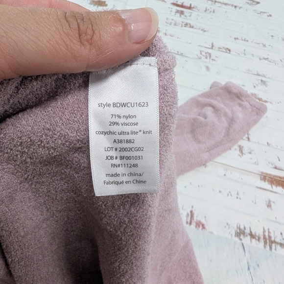 Barefoot Dreams Cozy Chic Ultra Lite Cowl Neck Sweater - Picture 2 of 6